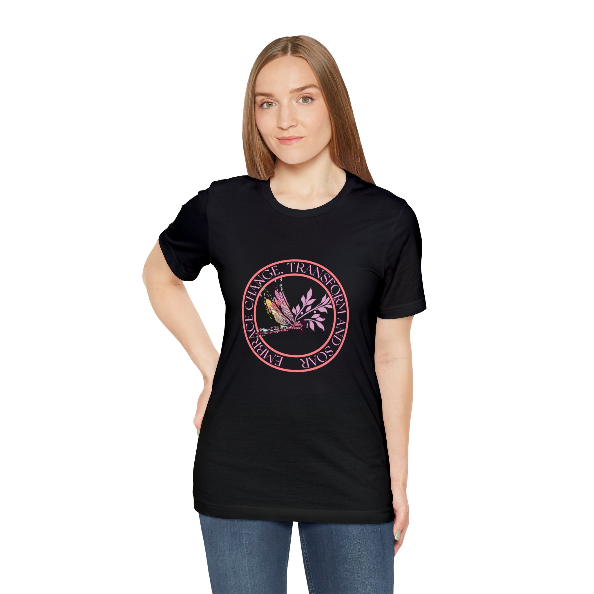 Unisex Jersey Short Sleeve Tee Dragonfly shirt