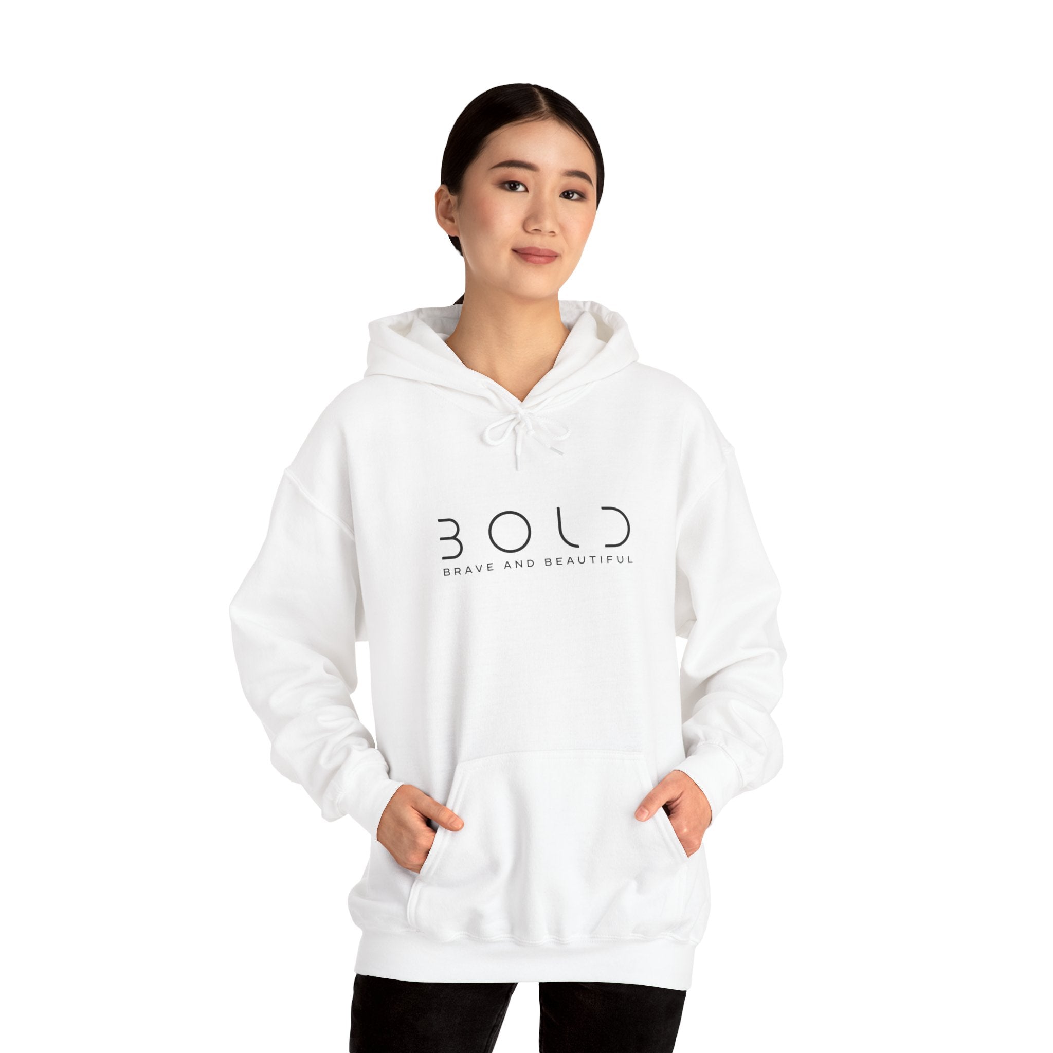 Unisex Heavy Blend™ Hooded Sweatshirt, Bold, Brave, & Beautiful