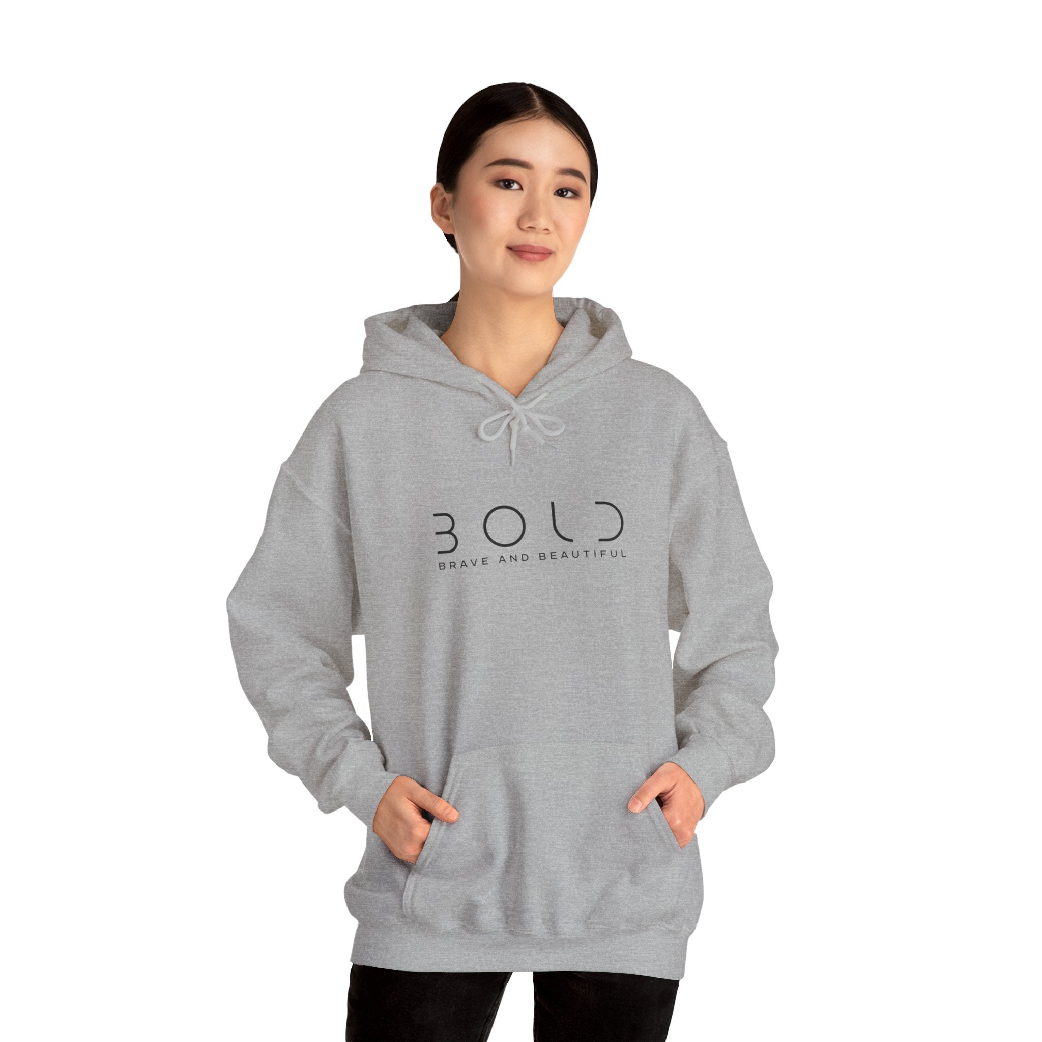 Unisex Heavy Blend™ Hooded Sweatshirt, Bold, Brave, & Beautiful