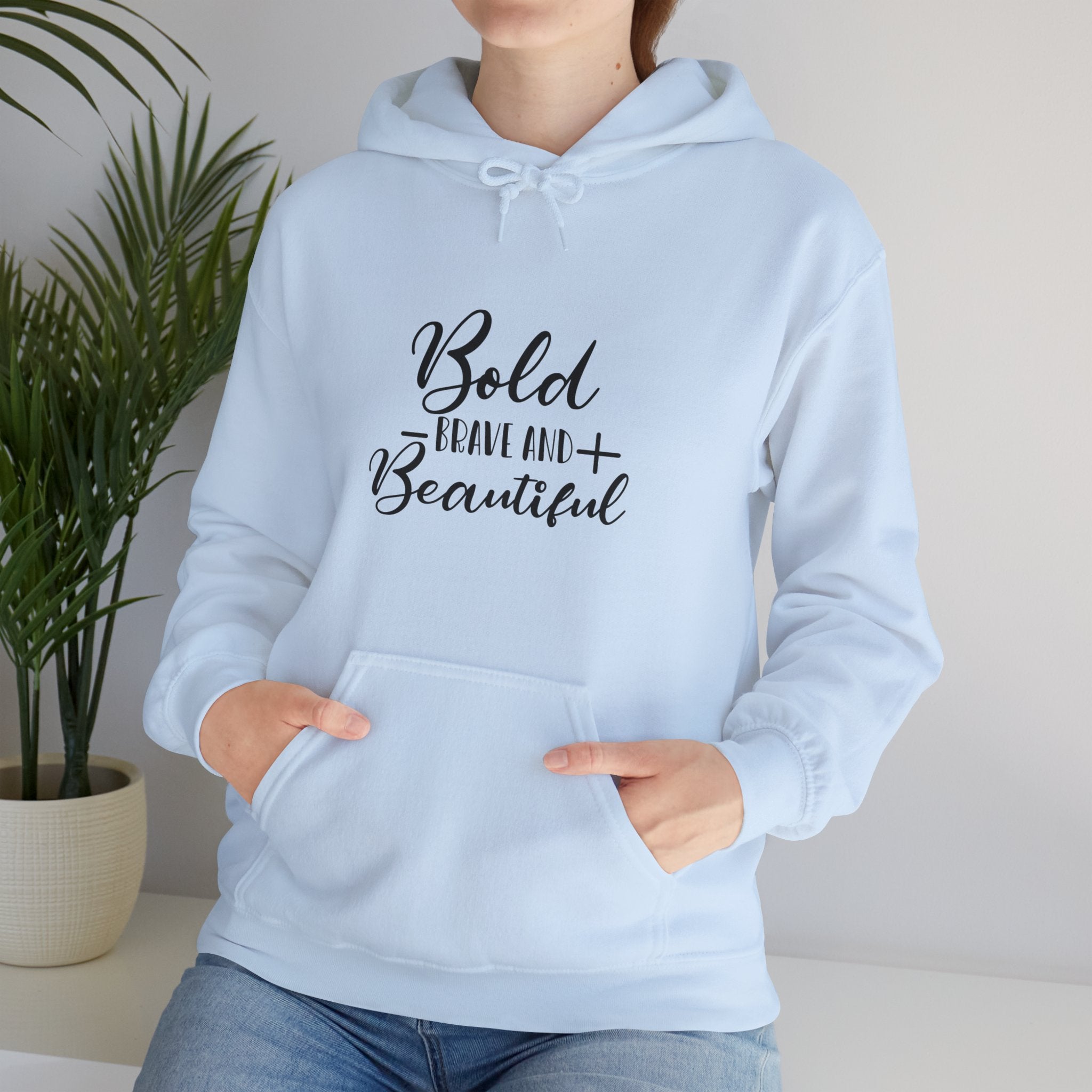 Unisex Heavy Blend™ Hooded Sweatshirt Bold, Brave& Beautiful