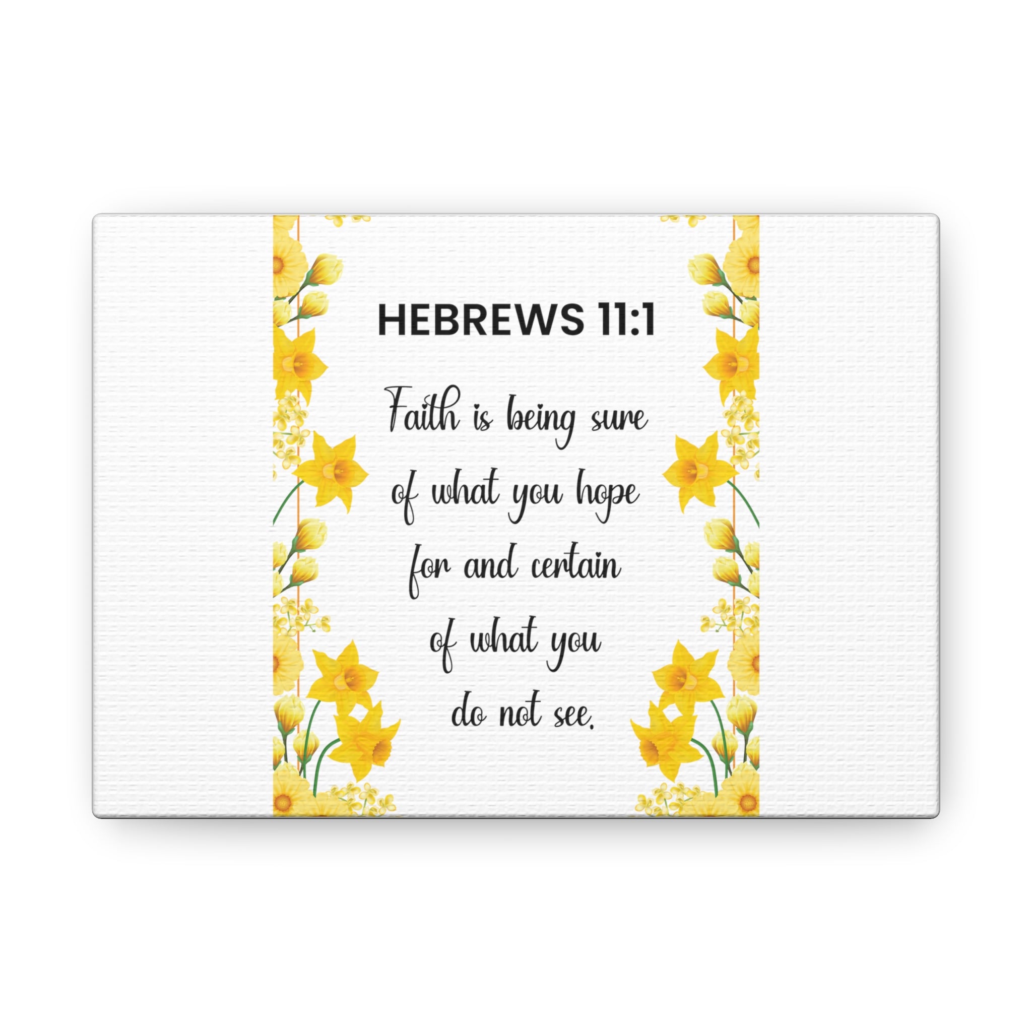 Canvas Gallery Wraps Hebrews 1:11 Bible verse