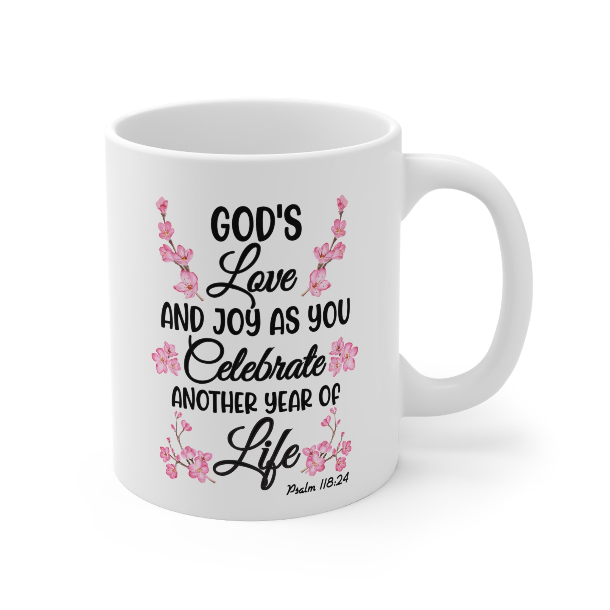 Ceramic Mug 11oz bible verse