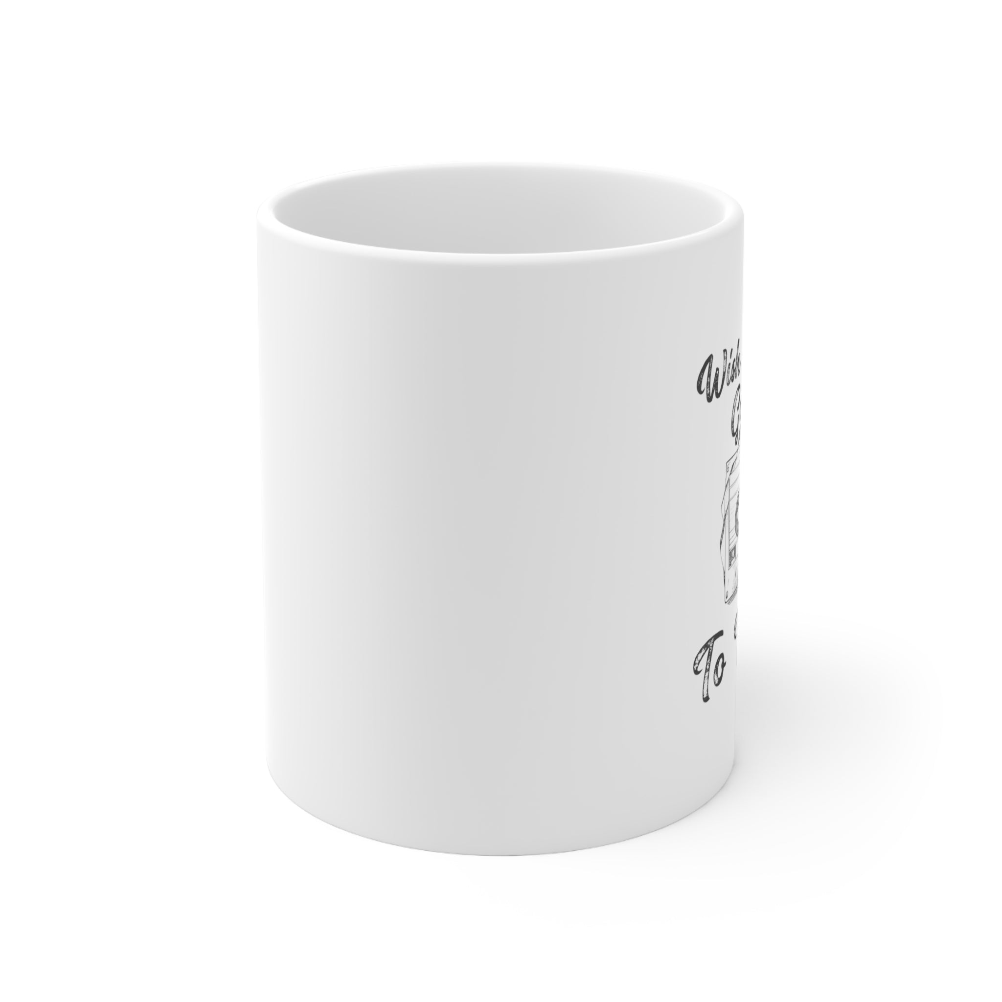 Ceramic Mug 11oz 80's casette tape cup